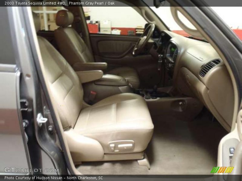Phantom Gray Pearl / Oak 2003 Toyota Sequoia Limited 4WD