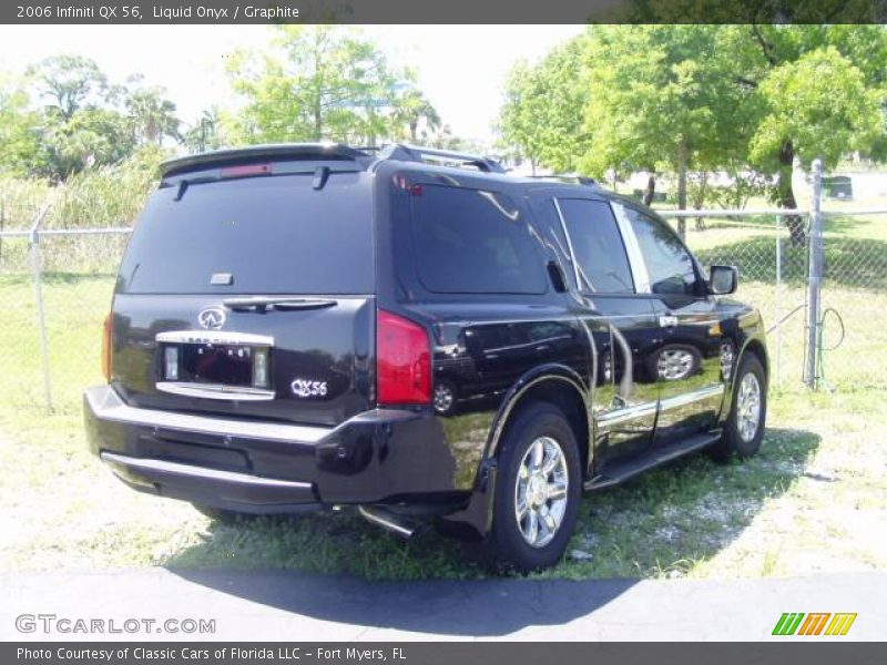 Liquid Onyx / Graphite 2006 Infiniti QX 56