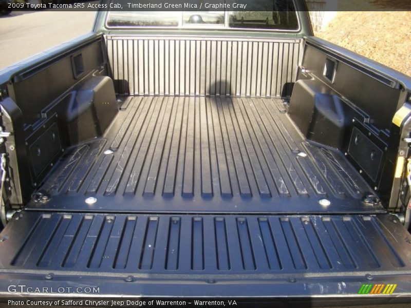 Timberland Green Mica / Graphite Gray 2009 Toyota Tacoma SR5 Access Cab