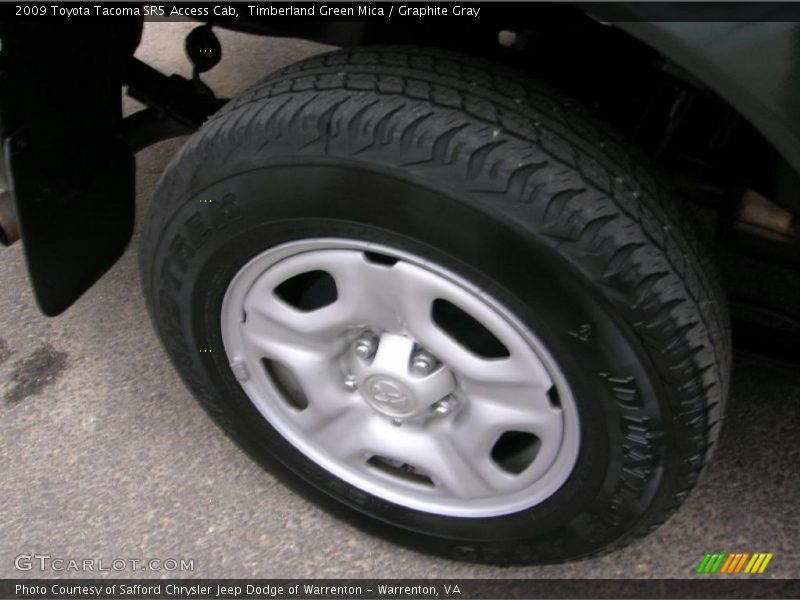 Timberland Green Mica / Graphite Gray 2009 Toyota Tacoma SR5 Access Cab