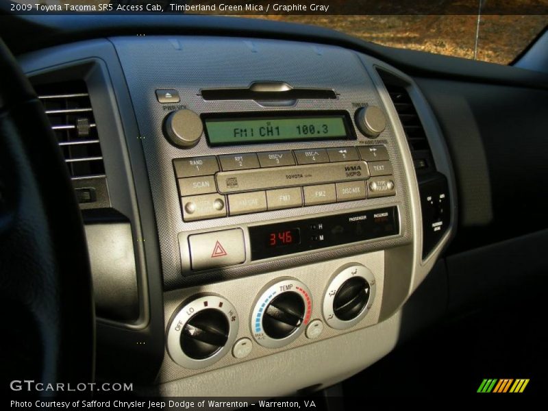 Timberland Green Mica / Graphite Gray 2009 Toyota Tacoma SR5 Access Cab