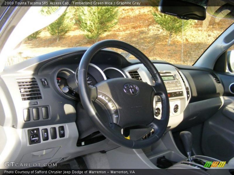 Timberland Green Mica / Graphite Gray 2009 Toyota Tacoma SR5 Access Cab