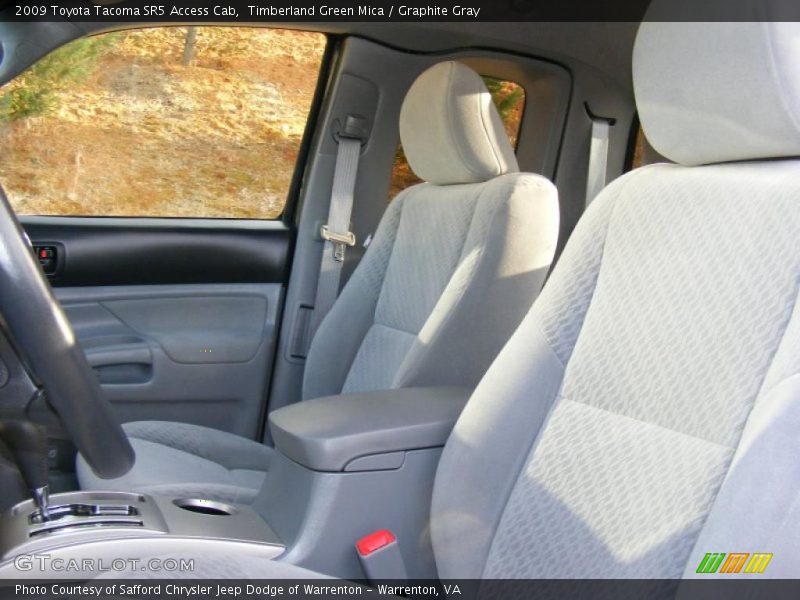 Timberland Green Mica / Graphite Gray 2009 Toyota Tacoma SR5 Access Cab