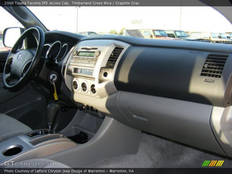 Timberland Green Mica / Graphite Gray 2009 Toyota Tacoma SR5 Access Cab