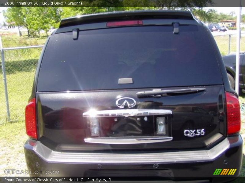 Liquid Onyx / Graphite 2006 Infiniti QX 56