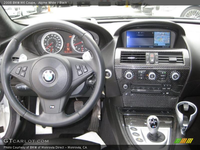 Controls of 2008 M6 Coupe