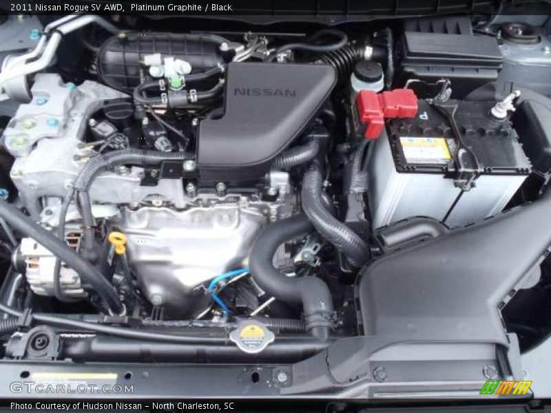  2011 Rogue SV AWD Engine - 2.5 Liter DOHC 16-Valve CVTCS 4 Cylinder