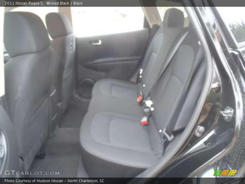 Wicked Black / Black 2011 Nissan Rogue S