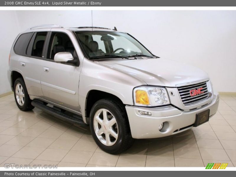 Liquid Silver Metallic / Ebony 2008 GMC Envoy SLE 4x4