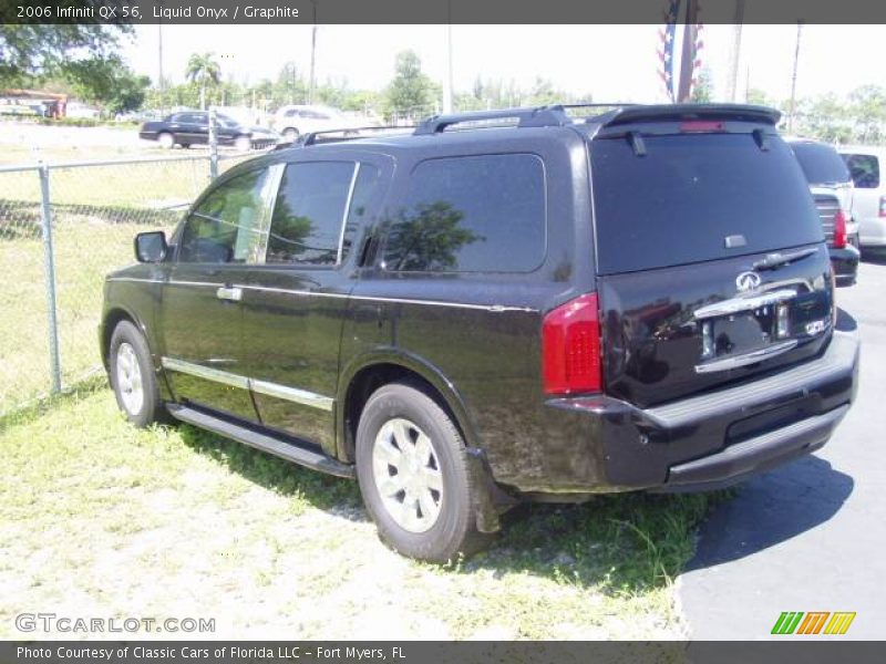 Liquid Onyx / Graphite 2006 Infiniti QX 56