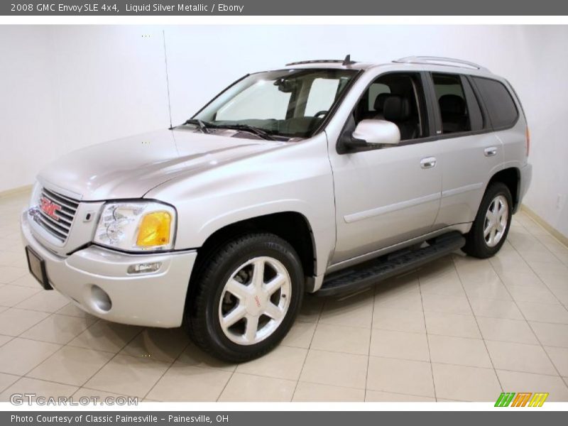 Liquid Silver Metallic / Ebony 2008 GMC Envoy SLE 4x4