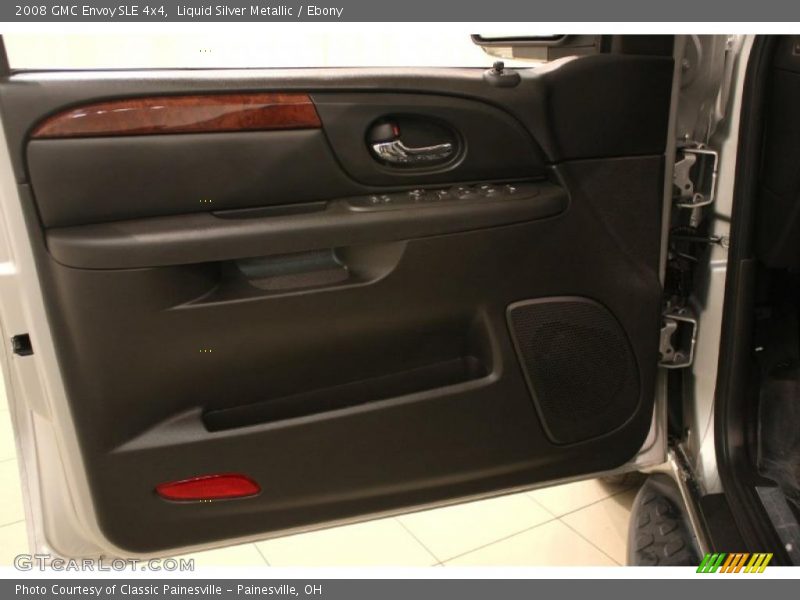 Liquid Silver Metallic / Ebony 2008 GMC Envoy SLE 4x4