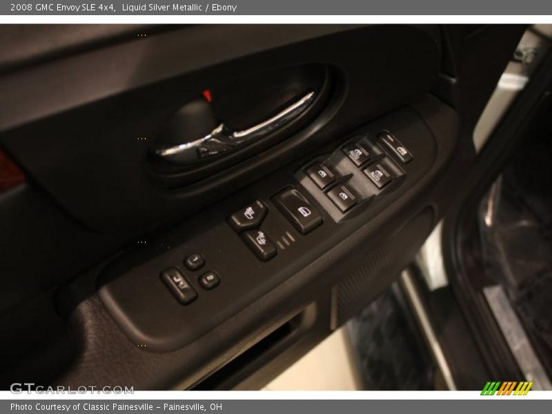 Liquid Silver Metallic / Ebony 2008 GMC Envoy SLE 4x4