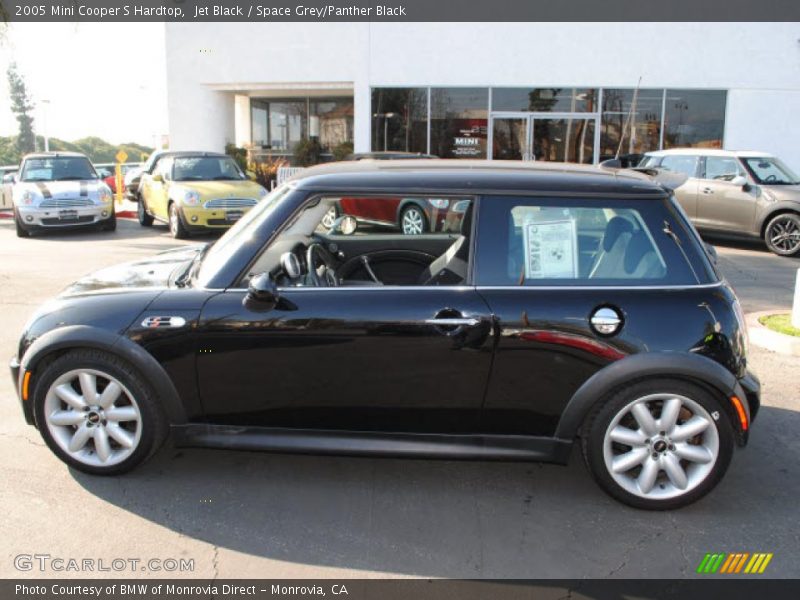 Jet Black / Space Grey/Panther Black 2005 Mini Cooper S Hardtop