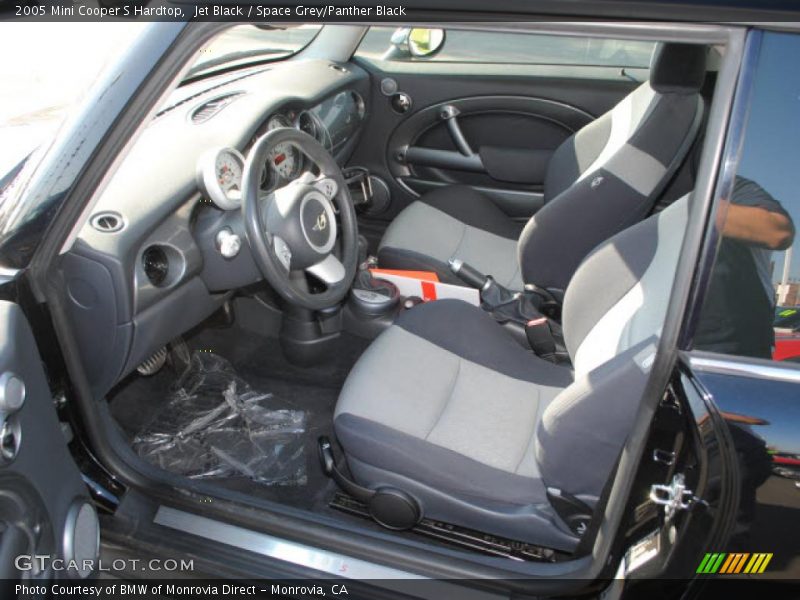 Jet Black / Space Grey/Panther Black 2005 Mini Cooper S Hardtop