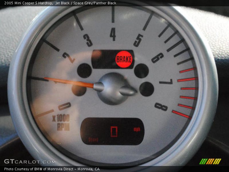 Jet Black / Space Grey/Panther Black 2005 Mini Cooper S Hardtop
