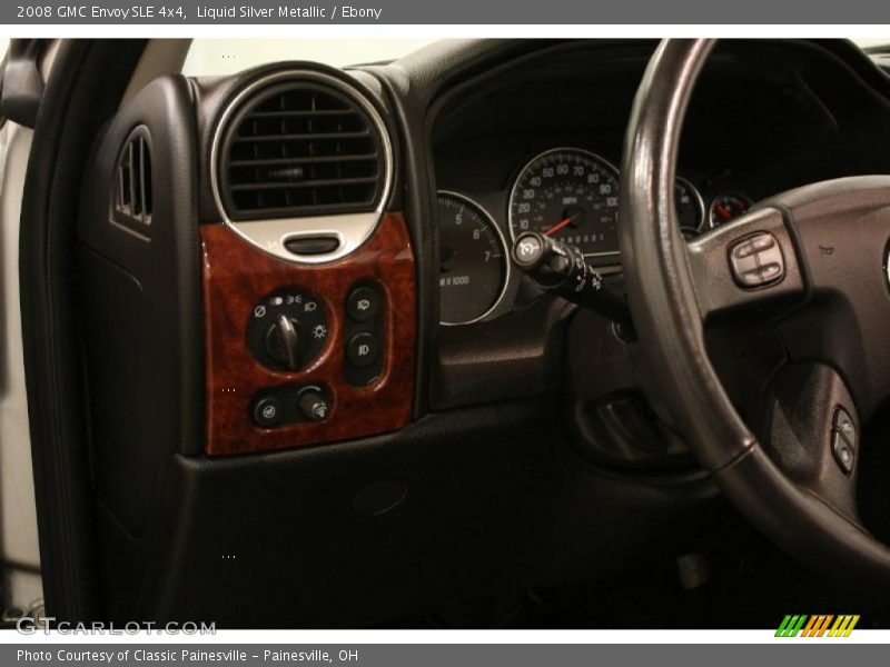 Liquid Silver Metallic / Ebony 2008 GMC Envoy SLE 4x4