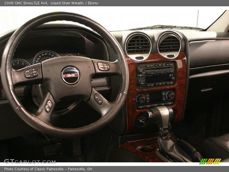 Liquid Silver Metallic / Ebony 2008 GMC Envoy SLE 4x4