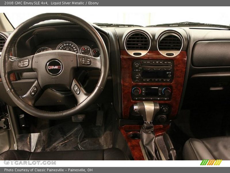 Liquid Silver Metallic / Ebony 2008 GMC Envoy SLE 4x4