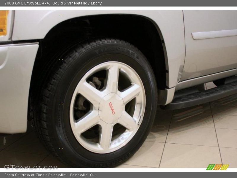 Liquid Silver Metallic / Ebony 2008 GMC Envoy SLE 4x4