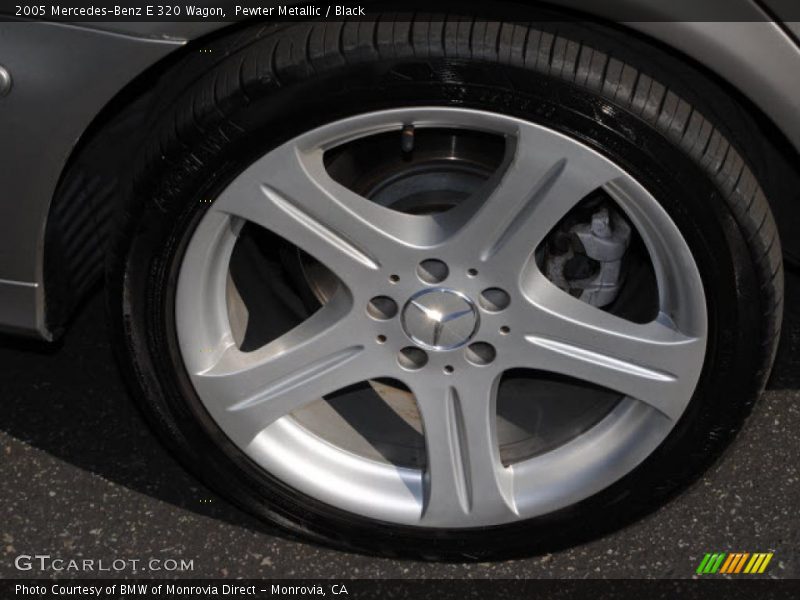 Pewter Metallic / Black 2005 Mercedes-Benz E 320 Wagon