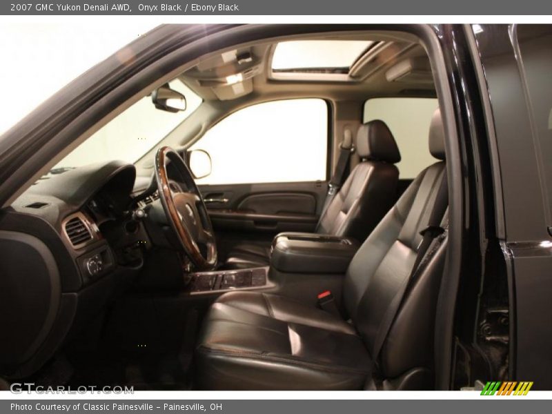 Onyx Black / Ebony Black 2007 GMC Yukon Denali AWD