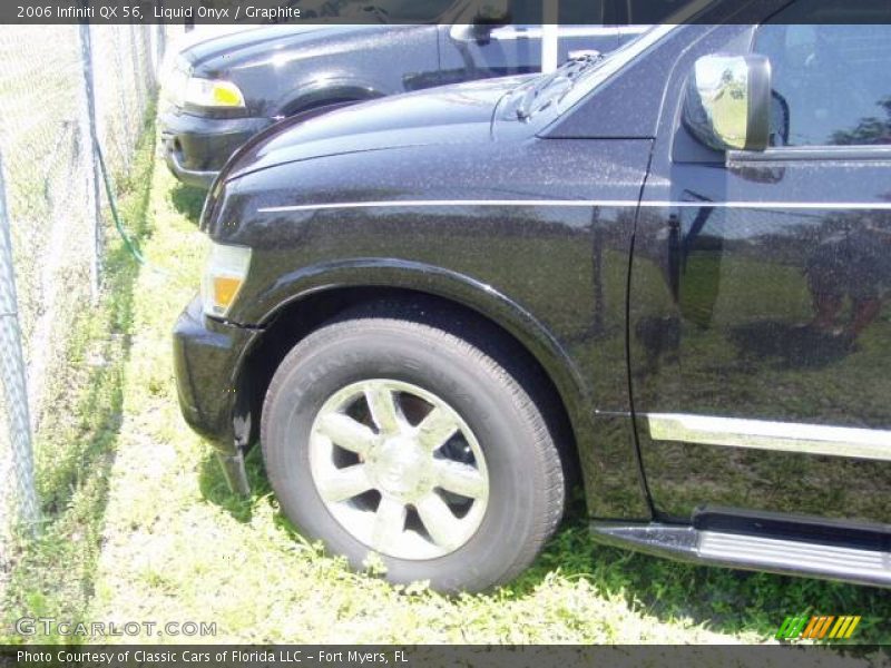 Liquid Onyx / Graphite 2006 Infiniti QX 56