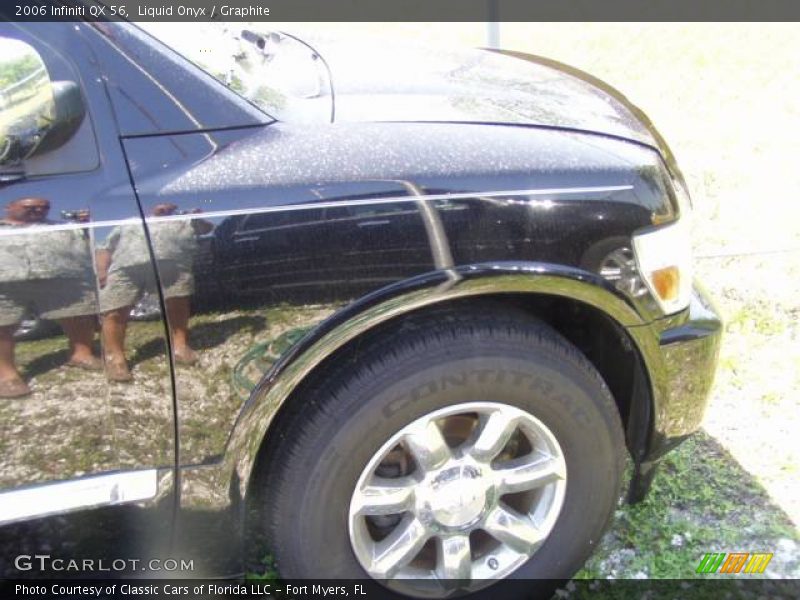 Liquid Onyx / Graphite 2006 Infiniti QX 56
