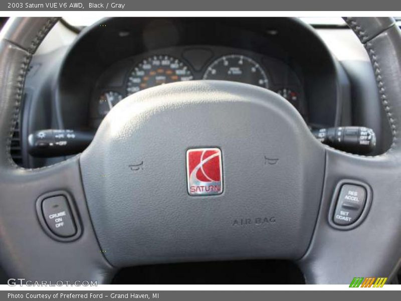 Black / Gray 2003 Saturn VUE V6 AWD