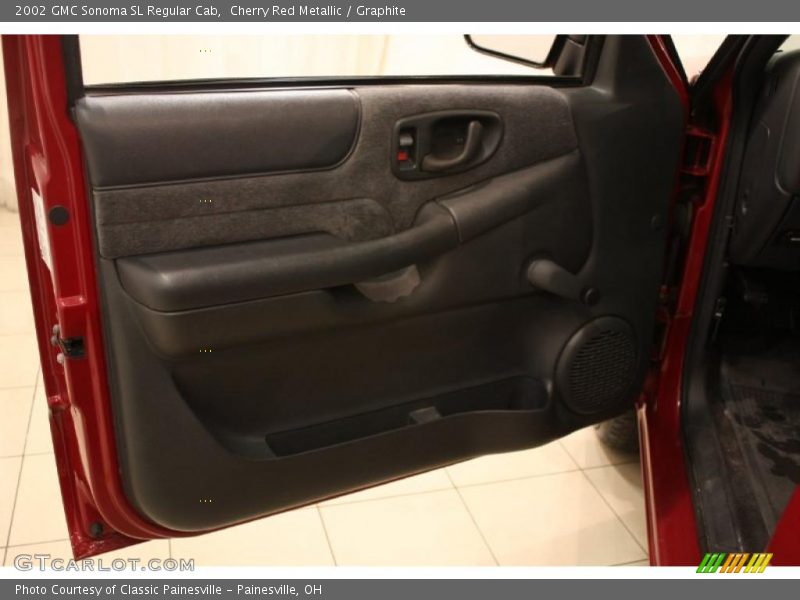 Cherry Red Metallic / Graphite 2002 GMC Sonoma SL Regular Cab