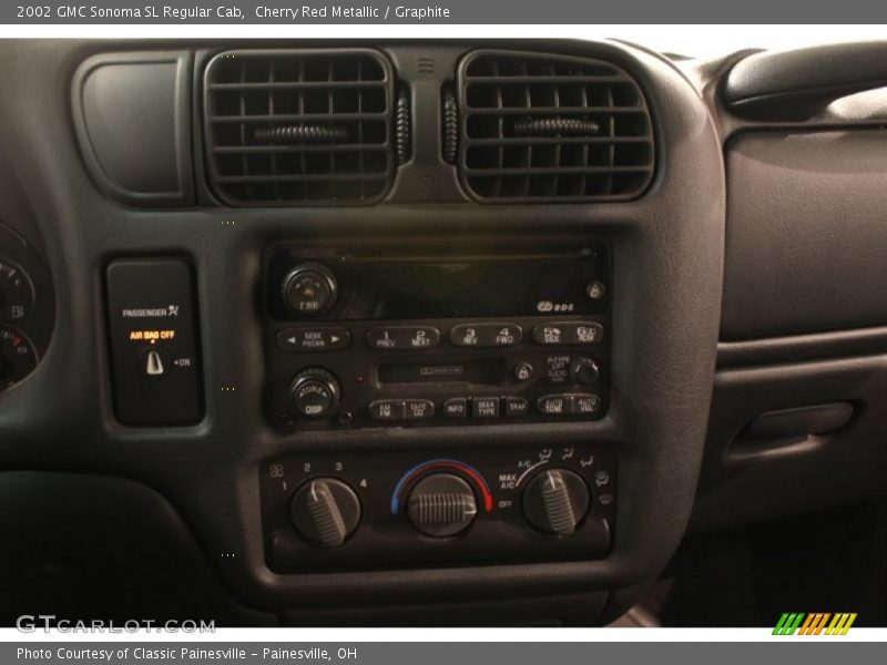 Cherry Red Metallic / Graphite 2002 GMC Sonoma SL Regular Cab
