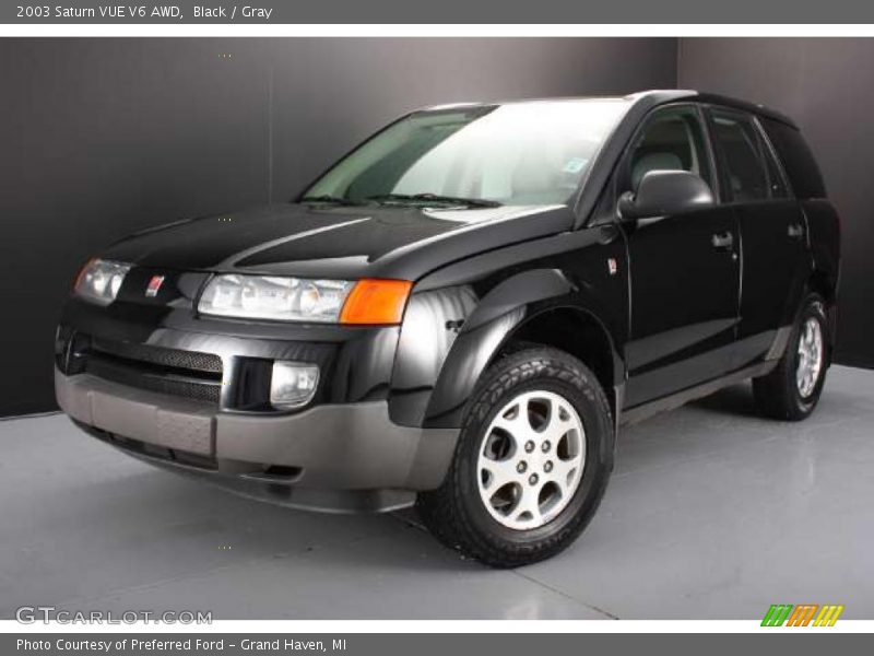 Black / Gray 2003 Saturn VUE V6 AWD