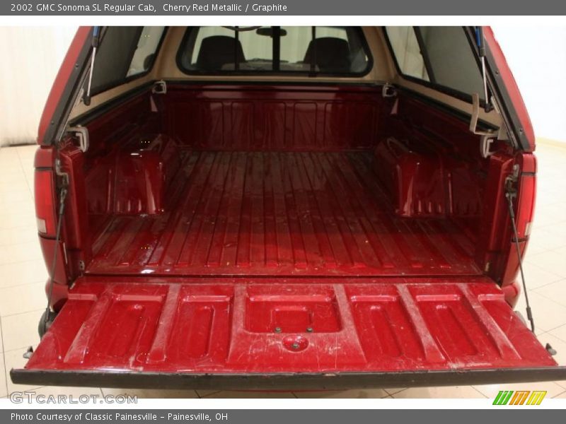 Cherry Red Metallic / Graphite 2002 GMC Sonoma SL Regular Cab