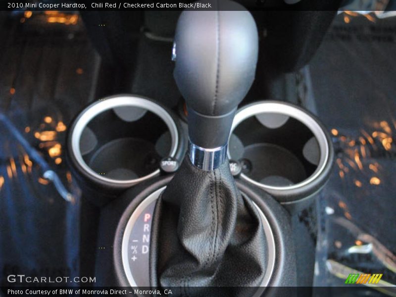 Chili Red / Checkered Carbon Black/Black 2010 Mini Cooper Hardtop