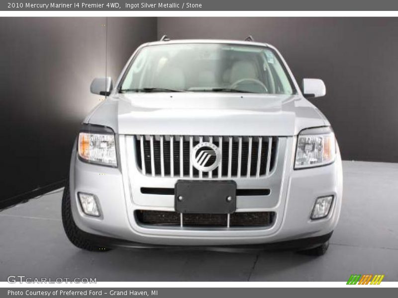 Ingot Silver Metallic / Stone 2010 Mercury Mariner I4 Premier 4WD
