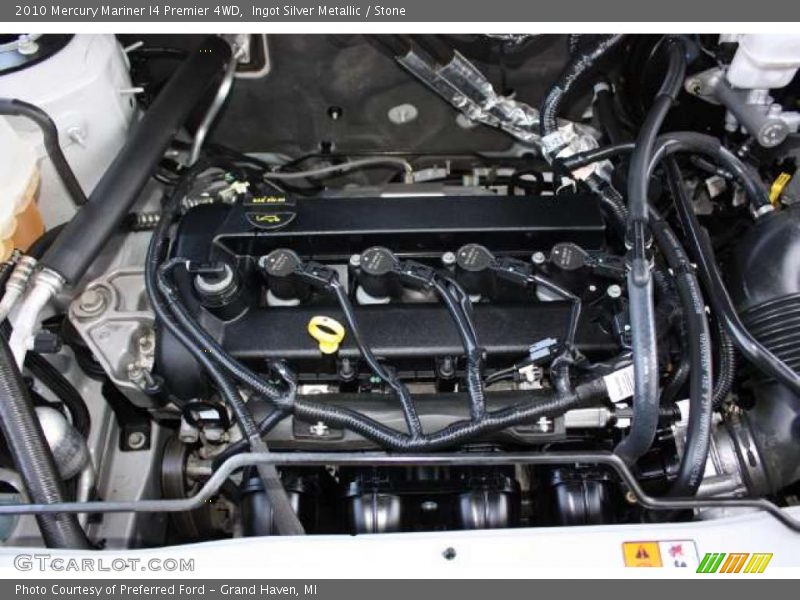  2010 Mariner I4 Premier 4WD Engine - 2.5 Liter DOHC 16-Valve iVCT Duratec 25 4 Cylinder