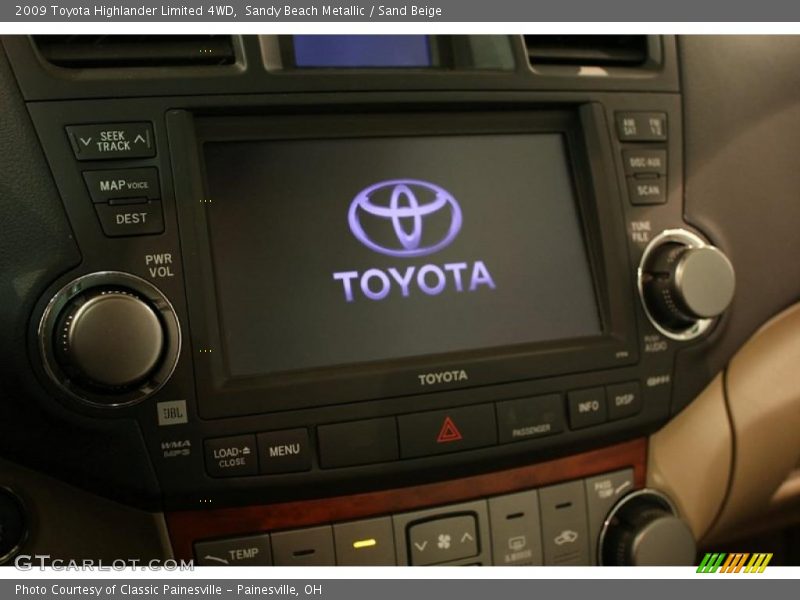 Sandy Beach Metallic / Sand Beige 2009 Toyota Highlander Limited 4WD
