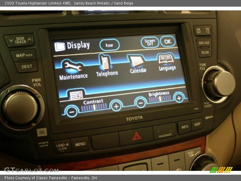 Sandy Beach Metallic / Sand Beige 2009 Toyota Highlander Limited 4WD