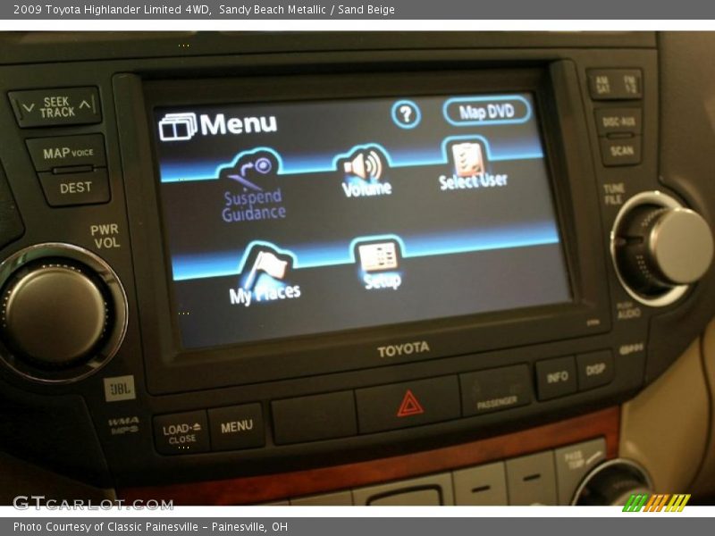 Sandy Beach Metallic / Sand Beige 2009 Toyota Highlander Limited 4WD