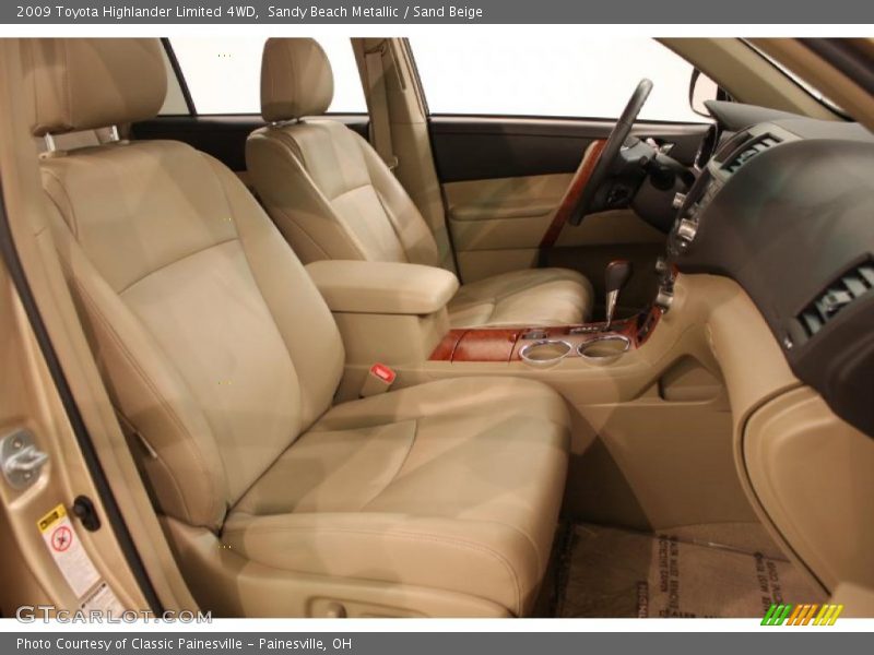 Sandy Beach Metallic / Sand Beige 2009 Toyota Highlander Limited 4WD
