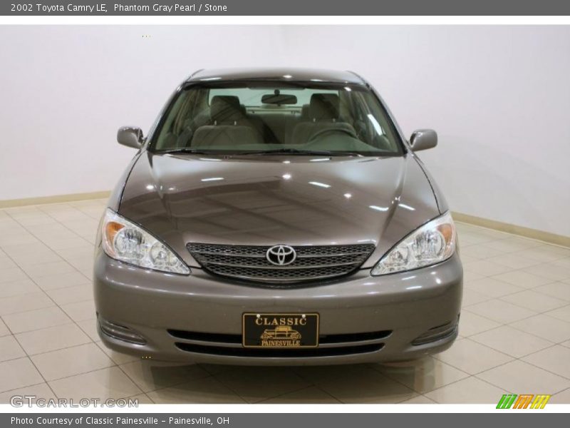 Phantom Gray Pearl / Stone 2002 Toyota Camry LE