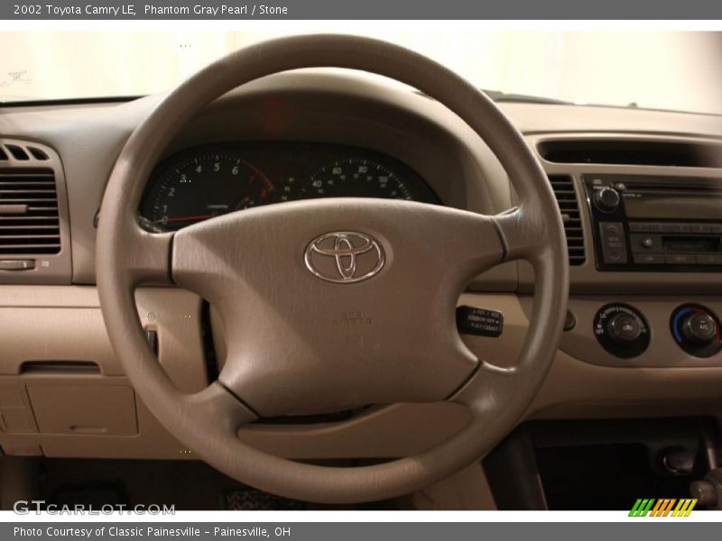 Phantom Gray Pearl / Stone 2002 Toyota Camry LE