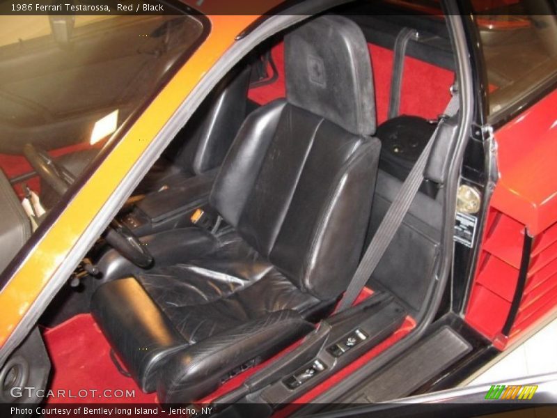  1986 Testarossa  Black Interior