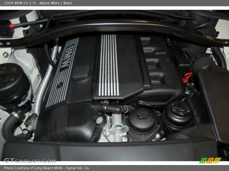 Alpine White / Black 2004 BMW X3 2.5i