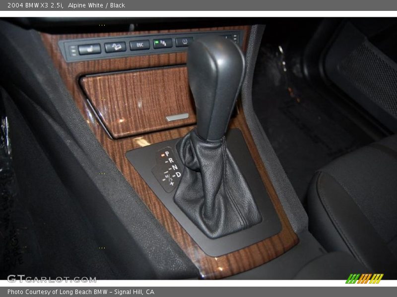 Alpine White / Black 2004 BMW X3 2.5i