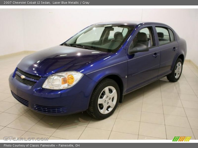 Laser Blue Metallic / Gray 2007 Chevrolet Cobalt LS Sedan