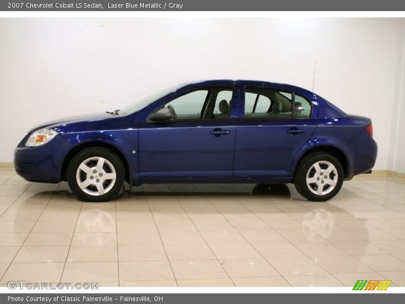 Laser Blue Metallic / Gray 2007 Chevrolet Cobalt LS Sedan