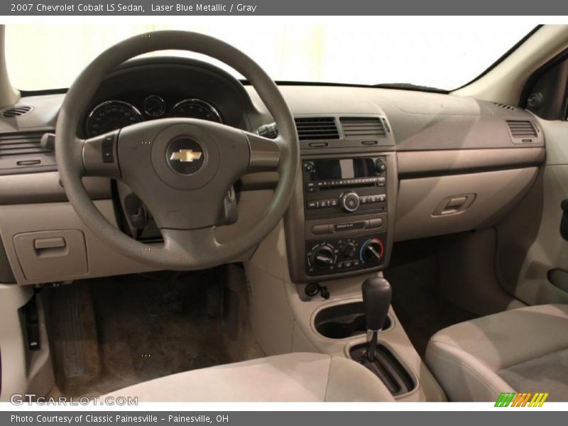 Laser Blue Metallic / Gray 2007 Chevrolet Cobalt LS Sedan