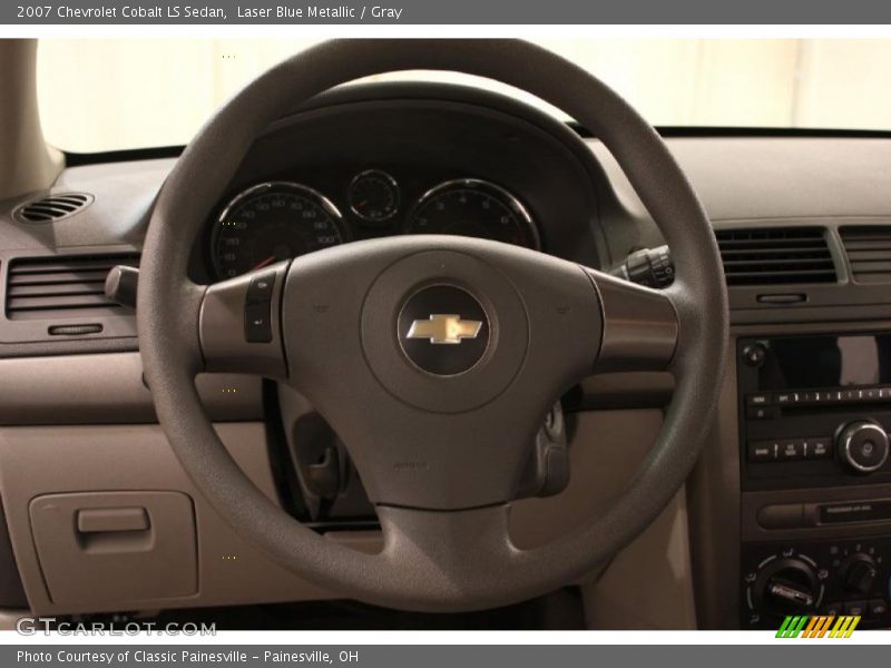 Laser Blue Metallic / Gray 2007 Chevrolet Cobalt LS Sedan