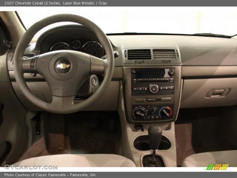Laser Blue Metallic / Gray 2007 Chevrolet Cobalt LS Sedan